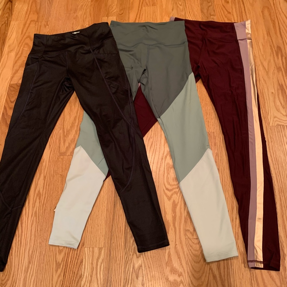 Set of 3 Athletic Leggings